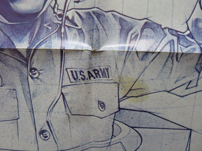 THE BEST DEFENSE FOLDED US ONE SHEET POSTER DUDLEY MOORE EDDIE MURPHY 1984 Movie posters