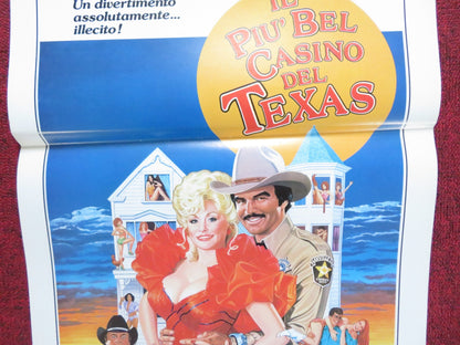 THE BEST LITTLE WHOREHOUSE IN TEXAS ITALIAN LOCANDINA POSTER DOLLY PARTON 1983 Rendezvous Cinema Movie posters