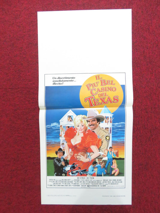 THE BEST LITTLE WHOREHOUSE IN TEXAS ITALIAN LOCANDINA POSTER DOLLY PARTON 1983 Rendezvous Cinema Movie posters