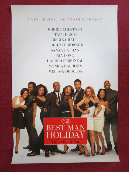 THE BEST MAN HOLIDAY US ONE SHEET ROLLED POSTER MORRIS CHESTNUT REGINA HALL 2013 Rendezvous Cinema Movie posters