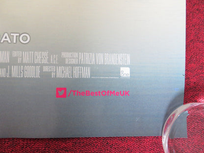 THE BEST OF ME UK QUAD (30"x 40") ROLLED POSTER MICHELLE MONAGHAN 2014 Rendezvous Cinema Movie posters