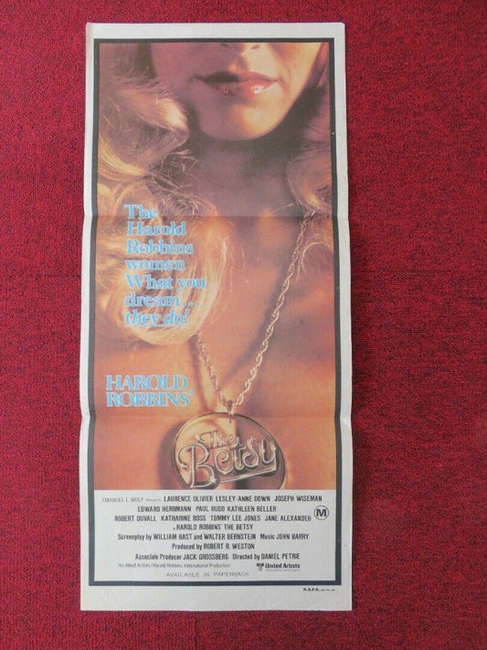 THE BETSY FOLDED AUSTRALIAN DAYBILL POSTER LAURENCE OLIVIER 1978 ROBERT DUVALL Movie posters