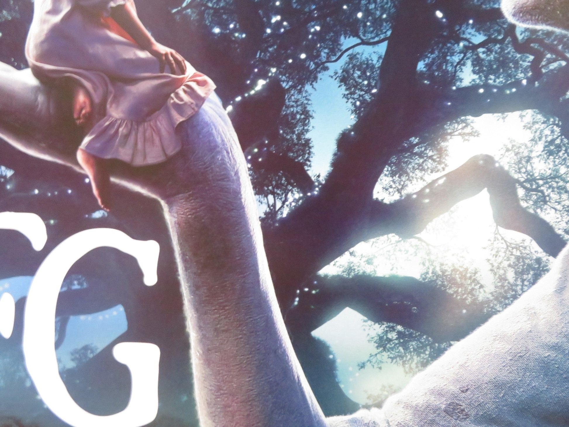 THE BFG UK QUAD (30"x 40") ROLLED POSTER MARK RYLANCE RUBY BARNHILL 2016 Rendezvous Cinema Movie posters