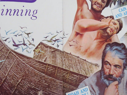 THE BIBLE IN THE BEGINNING FOLDED US ONE SHEET POSTER STEPHEN BOYD A GARDNER '67 - Rendezvous Cinema