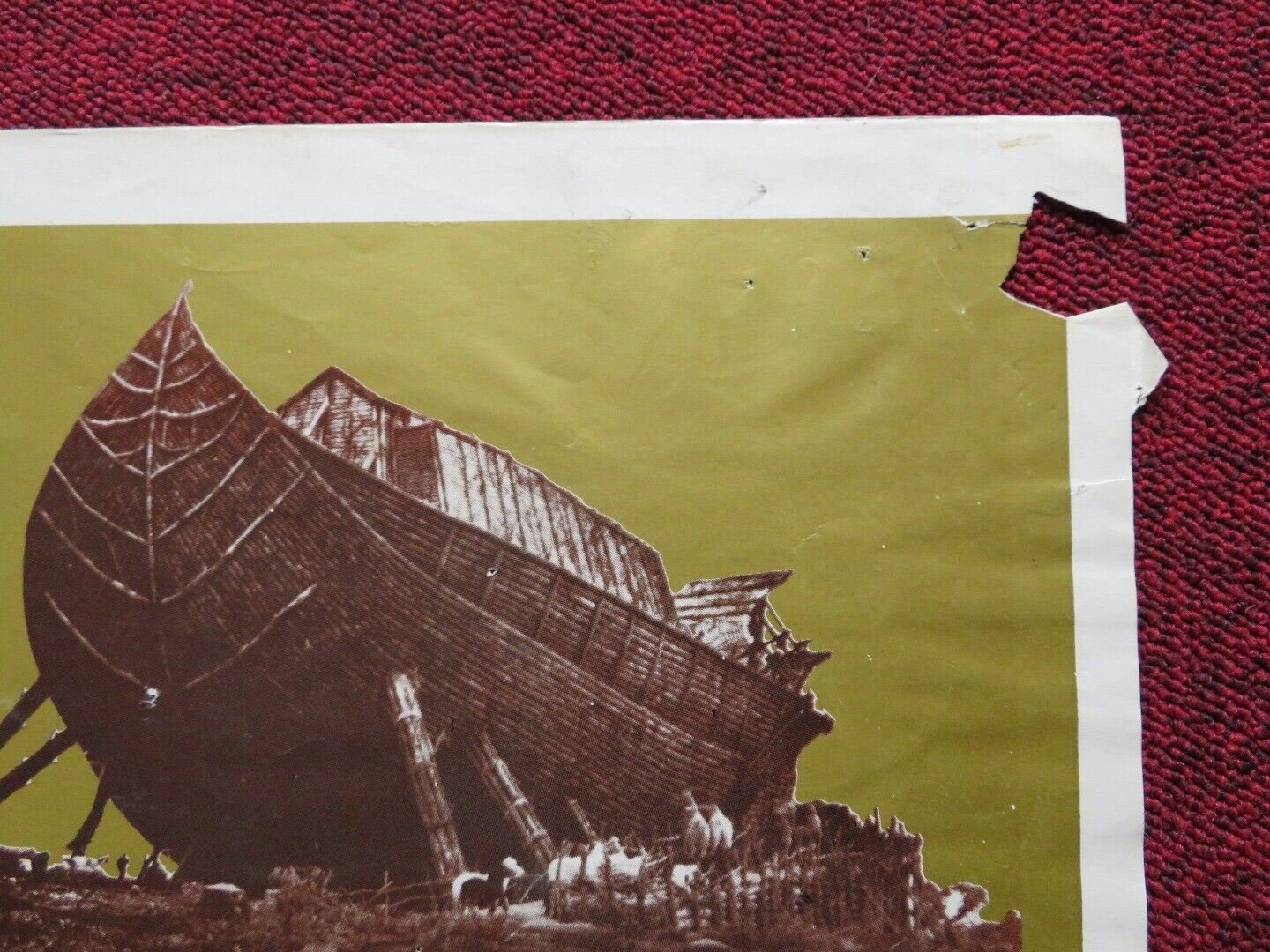 THE BIBLE: IN THE BEGINNING US ONE SHEET POSTER MICHAEL PARKS RICHARD HARRIS Movie posters