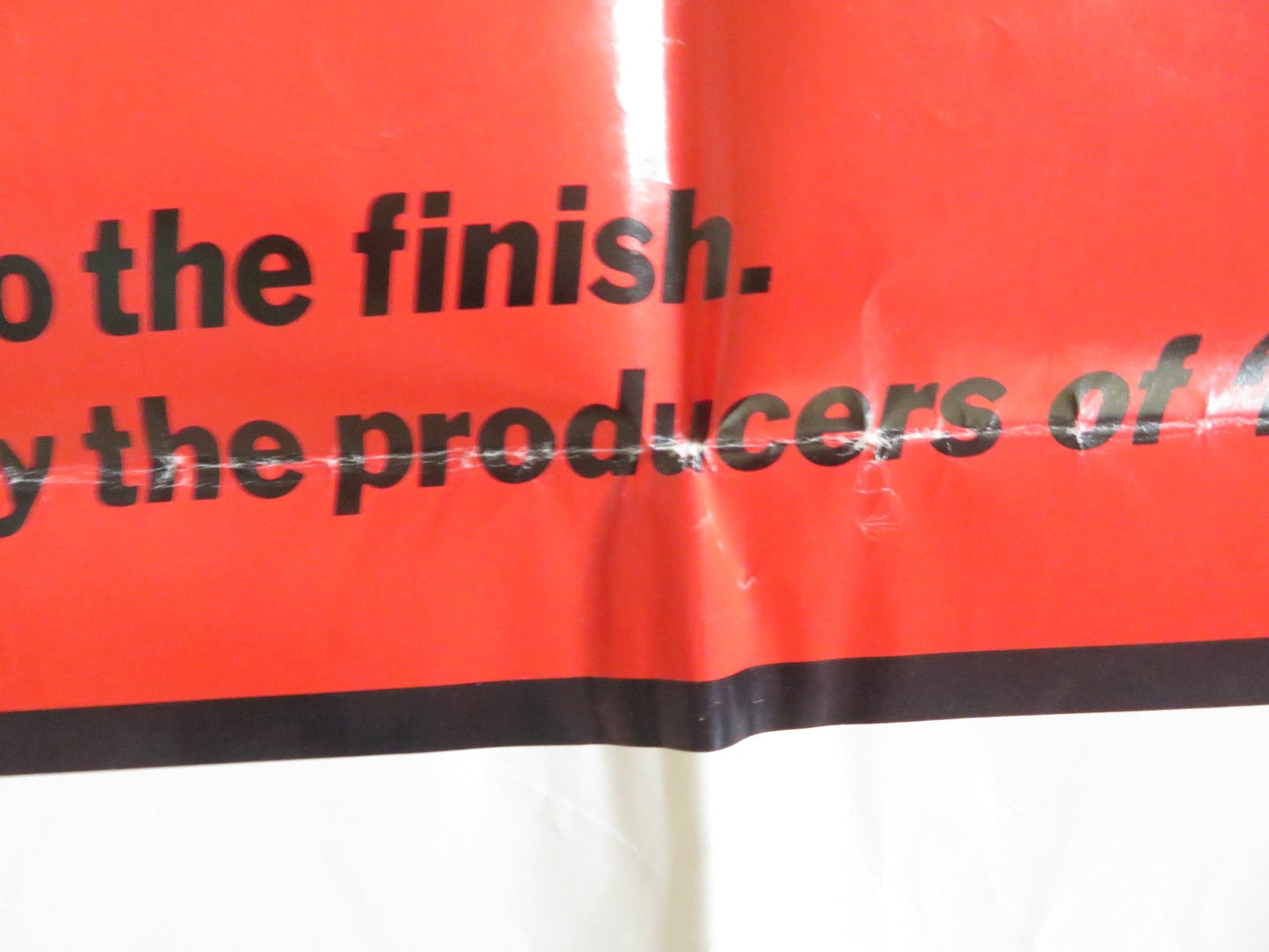 THE BIG BRAWL FOLDED US ONE SHEET POSTER JACKIE CHAN JOSE FERRER 1980 Rendezvous Cinema Movie posters