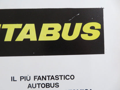 THE BIG BUS ITALIAN LOCANDINA POSTER JOSEPH BOLOGNA STOCKARD CHANNING 1976 Rendezvous Cinema Movie posters