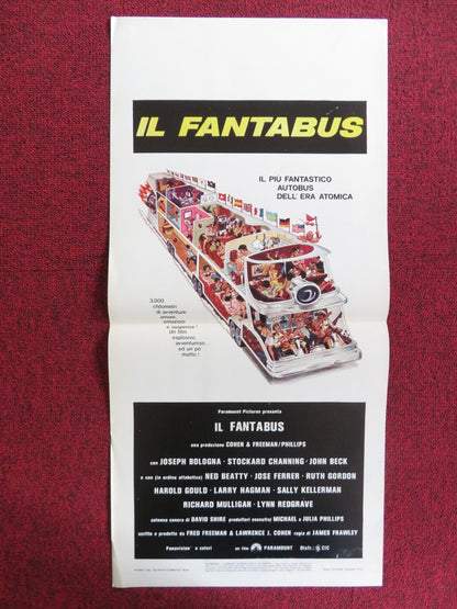 THE BIG BUS ITALIAN LOCANDINA POSTER JOSEPH BOLOGNA STOCKARD CHANNING 1976 Rendezvous Cinema Movie posters