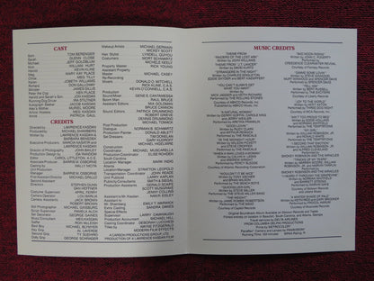 THE BIG CHILL US SCREENING PROGRAM TOM BERENGER GLENN CLOSE 1983 Rendezvous Cinema Movie posters