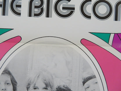 THE BIG CON US TRI FOLDED ONE SHEET ROLLED POSTER JENNIFER JORDAN 1975 Rendezvous Cinema Movie posters