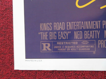 THE BIG EASY FOLDED US ONE SHEET POSTER DENNIS QUAD ELLEN BARKIN 1986 Movie posters