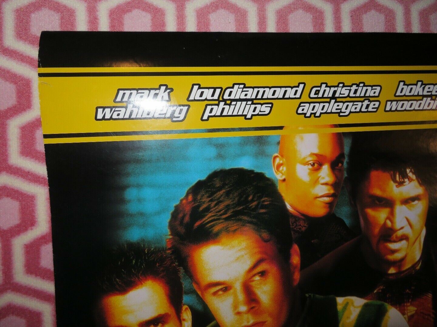 THE BIG HIT US ONE SHEET ROLLED POSTER MARK WAHLBERG 1998 - Rendezvous Cinema