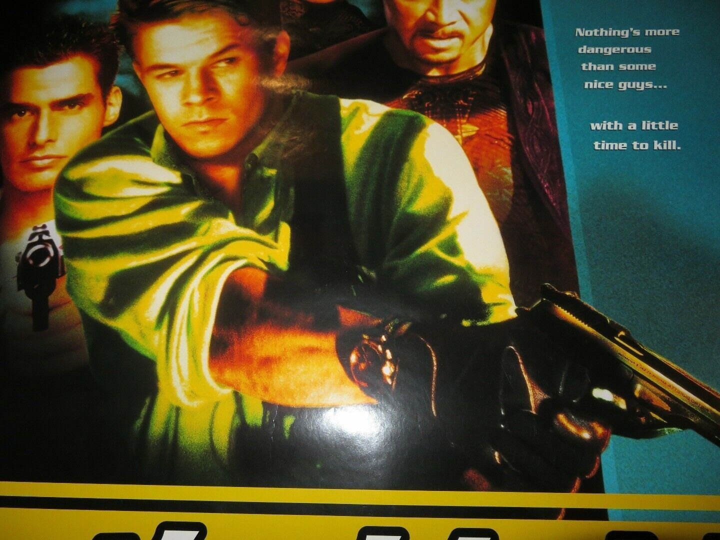 THE BIG HIT US ONE SHEET ROLLED POSTER MARK WAHLBERG 1998 - Rendezvous Cinema