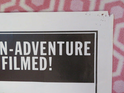 THE BIG HUNT FOLDED US ONE SHEET POSTER GEORGE SHERWOOD 1969 Movie posters