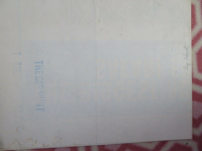 THE BIG HUNT FOLDED US ONE SHEET POSTER GEORGE SHERWOOD 1969 Movie posters