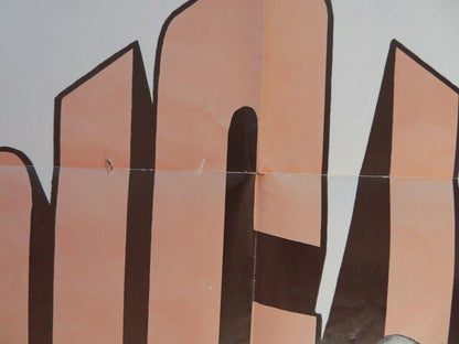 THE BIG HUNT FOLDED US ONE SHEET POSTER GEORGE SHERWOOD 1969 Movie posters