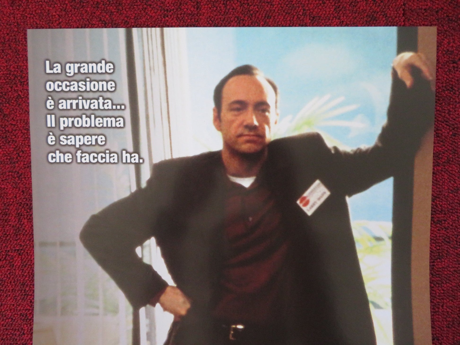 THE BIG KAHUNA ITALIAN LOCANDINA POSTER KEVIN SPACEY DANNY DEVITO 1999 Rendezvous Cinema Movie posters