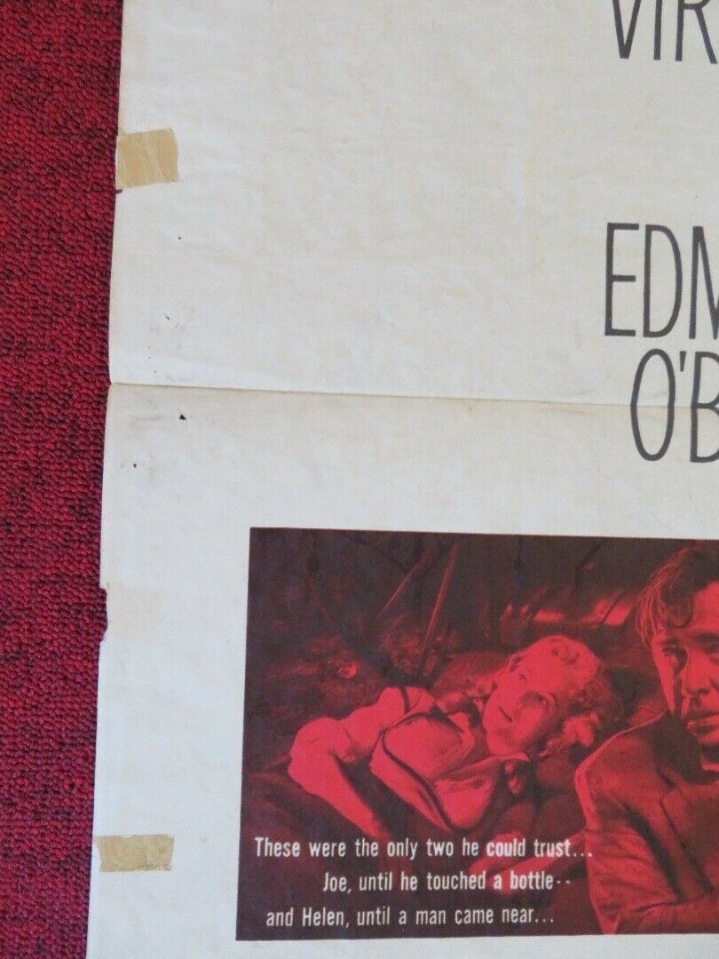 THE BIG LAND FOLDED US ONE SHEET POSTER ALAN LADD VIRGINIA MAYO 1957 Movie posters