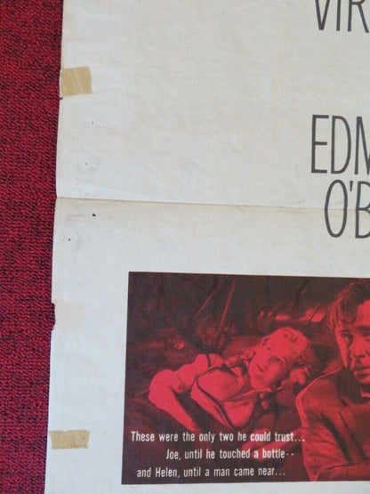 THE BIG LAND FOLDED US ONE SHEET POSTER ALAN LADD VIRGINIA MAYO 1957 Movie posters