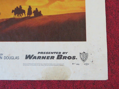 THE BIG LAND FOLDED US ONE SHEET POSTER ALAN LADD VIRGINIA MAYO 1957 Movie posters