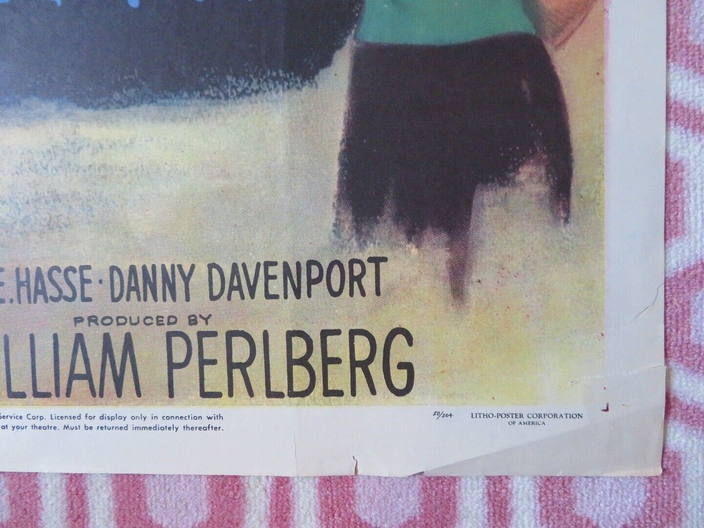 THE BIG LIFT FOLDED US ONE SHEET POSTER MONTGOMERY CLIFT PAUL DOUGLAS 1950 Movie posters