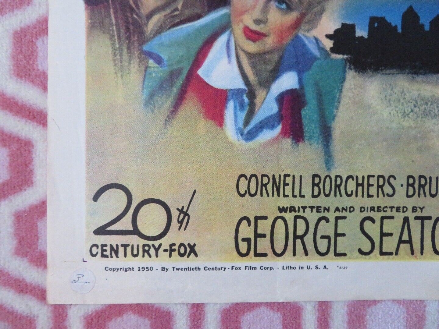 THE BIG LIFT FOLDED US ONE SHEET POSTER MONTGOMERY CLIFT PAUL DOUGLAS 1950 Movie posters