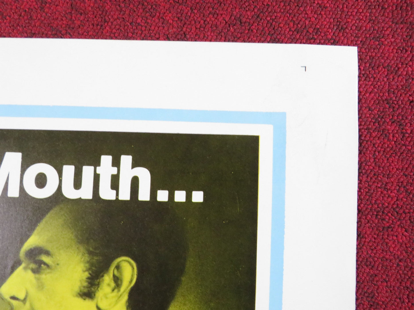 THE BIG MOUTH FOLDED US ONE SHEET POSTER JERRY LEWIS HAROLD J. STONE 1967 Rendezvous Cinema Movie posters