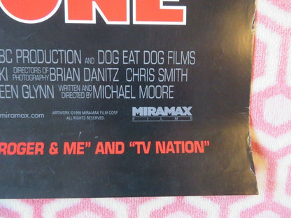 THE BIG ONE US ONE SHEET ROLLED POSTER MICHAEL MOORE 1997 Movie posters