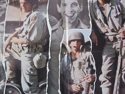 THE BIG RED ONE FOLDED US ONE SHEET POSTER LEE MARVIN MARK HAMILL 1980 Movie posters