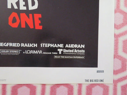 THE BIG RED ONE FOLDED US ONE SHEET POSTER LEE MARVIN MARK HAMILL 1980 Movie posters