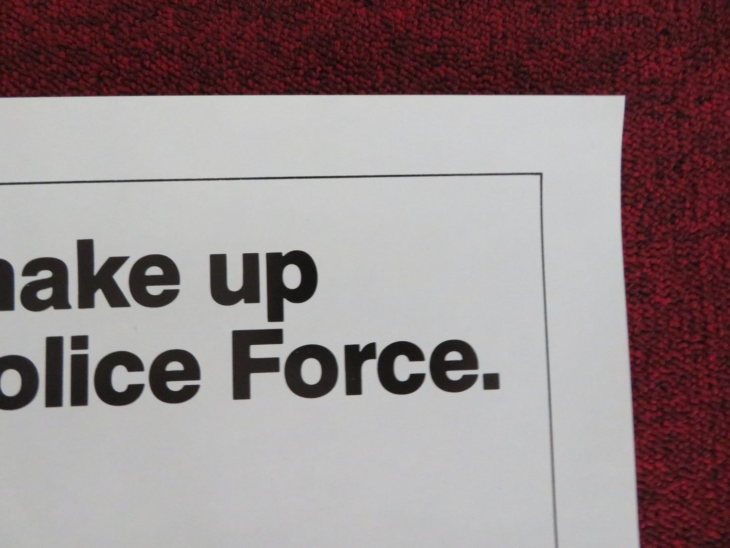 THE BIG SCORE US ONE SHEET ROLLED POSTER FRED WILLIAMSON NANCY WILSON 1983 Rendezvous Cinema Movie posters