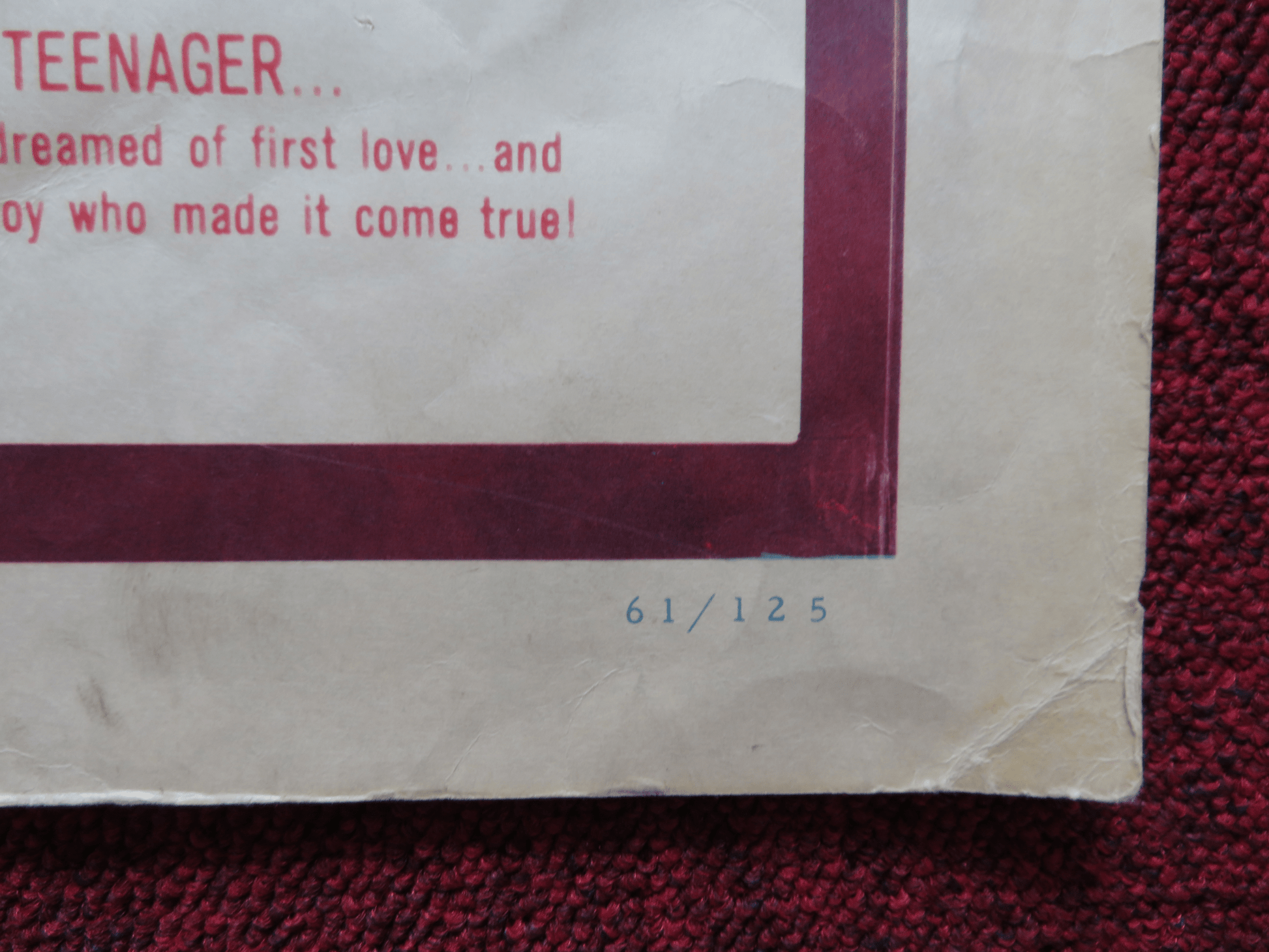 THE BIG SHOW US HALF SHEET (22"x 28") POSTER ESTHER WILLIAMS CLIFF ROBERTSON '61 Rendezvous Cinema Movie posters