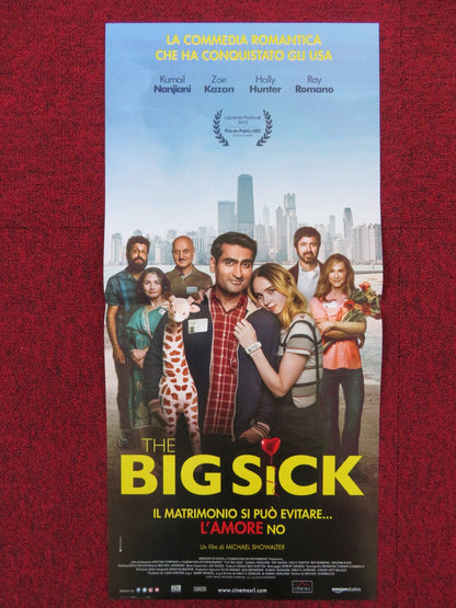 THE BIG SICK ITALIAN LOCANDINA POSTER KUMAIL NANJIANI ZOE KAZAN 2017 Rendezvous Cinema Movie posters