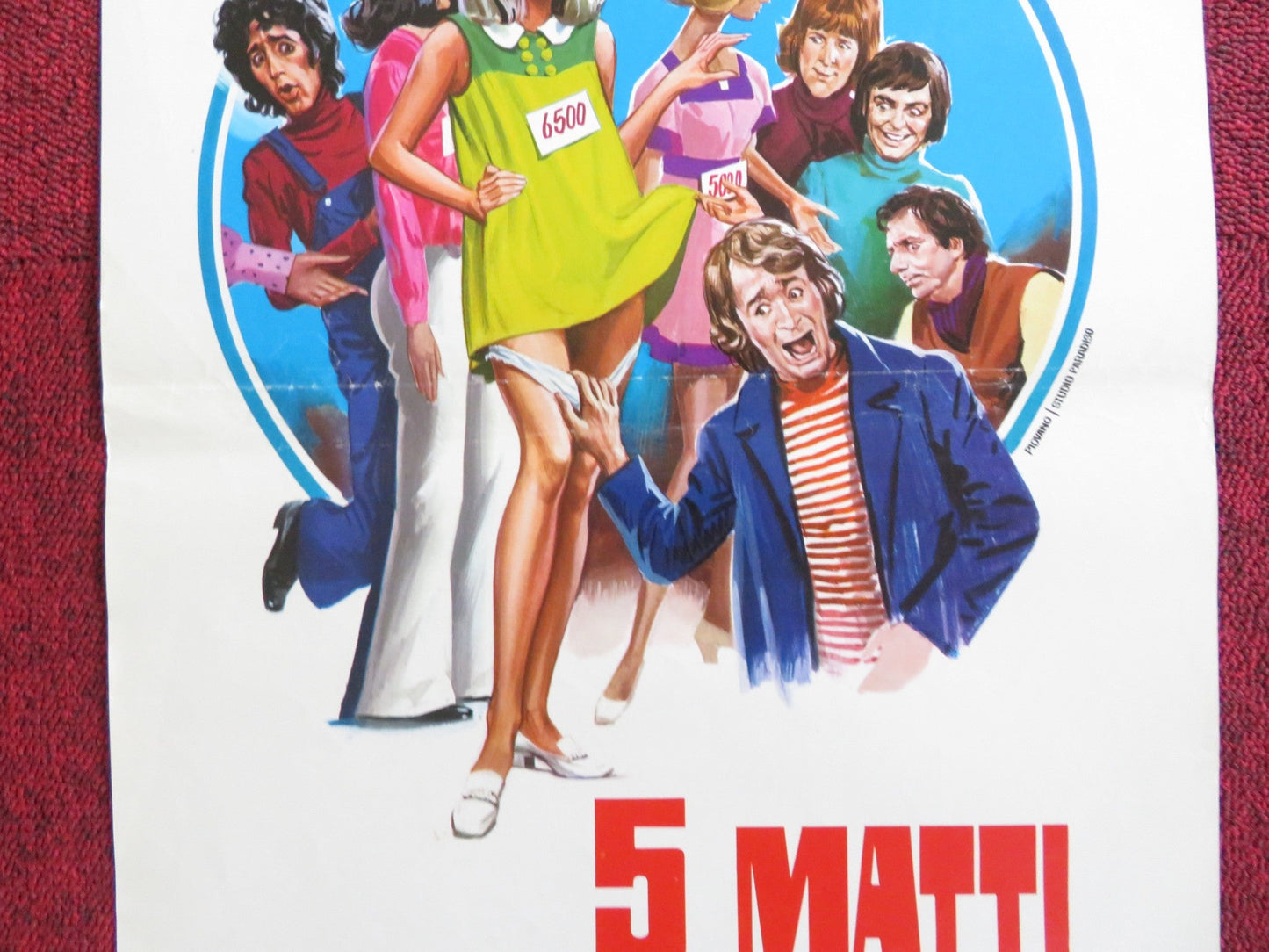 THE BIG STORE ITALIAN LOCANDINA POSTER MICHEL SERRAULT MICHEL GALABRU 1973 Rendezvous Cinema Movie posters