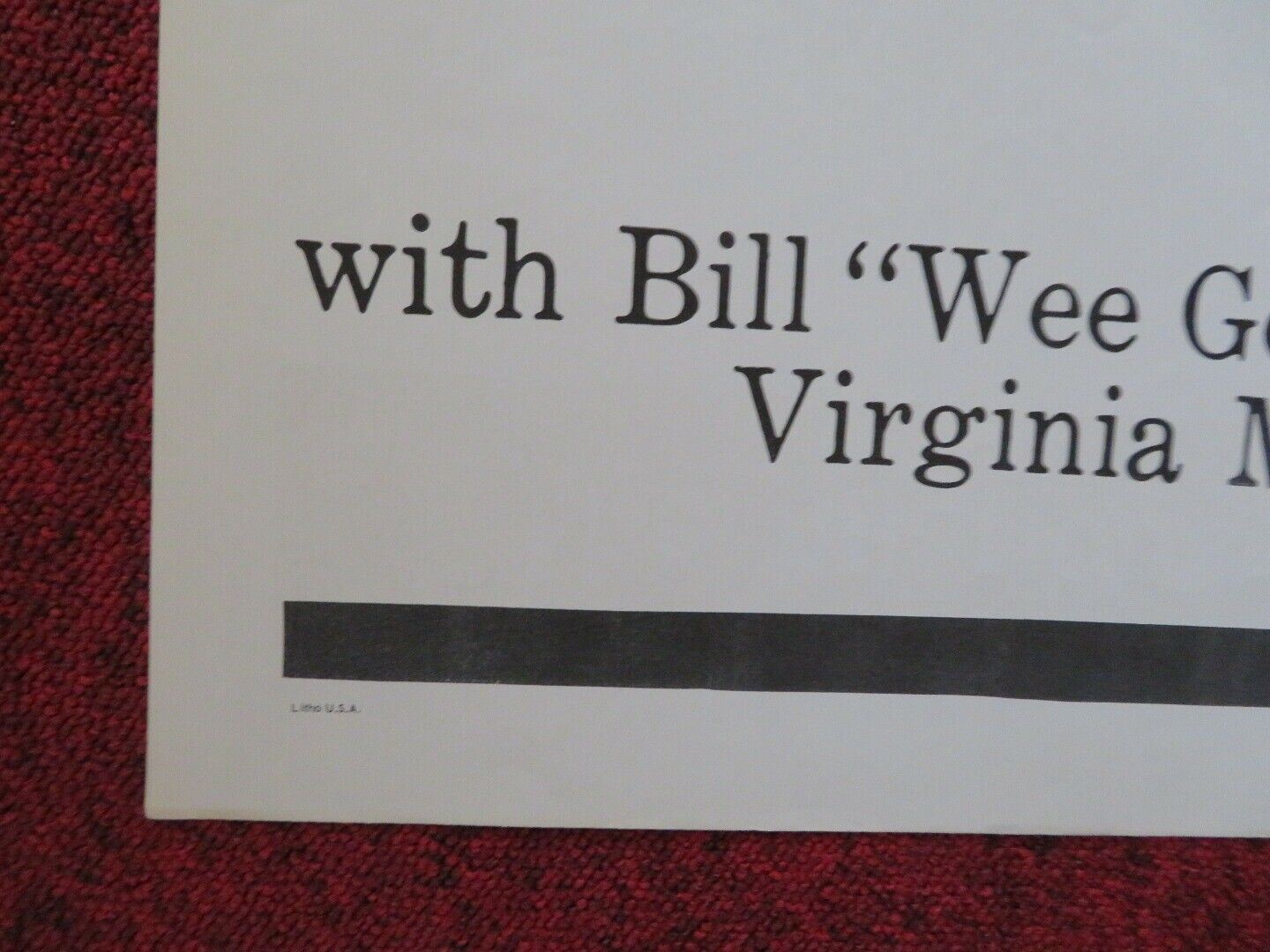 THE BIG TIME OPERATONS FOLDED US ONE SHEET POSTER PETER SELLERS 1957 Rendezvous Cinema Movie posters