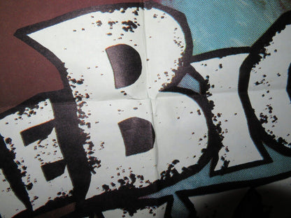 THE BIG WAVE FOLDED US ONE SHEET POSTER SESSUE HAYAKAWA 1962 Movie posters