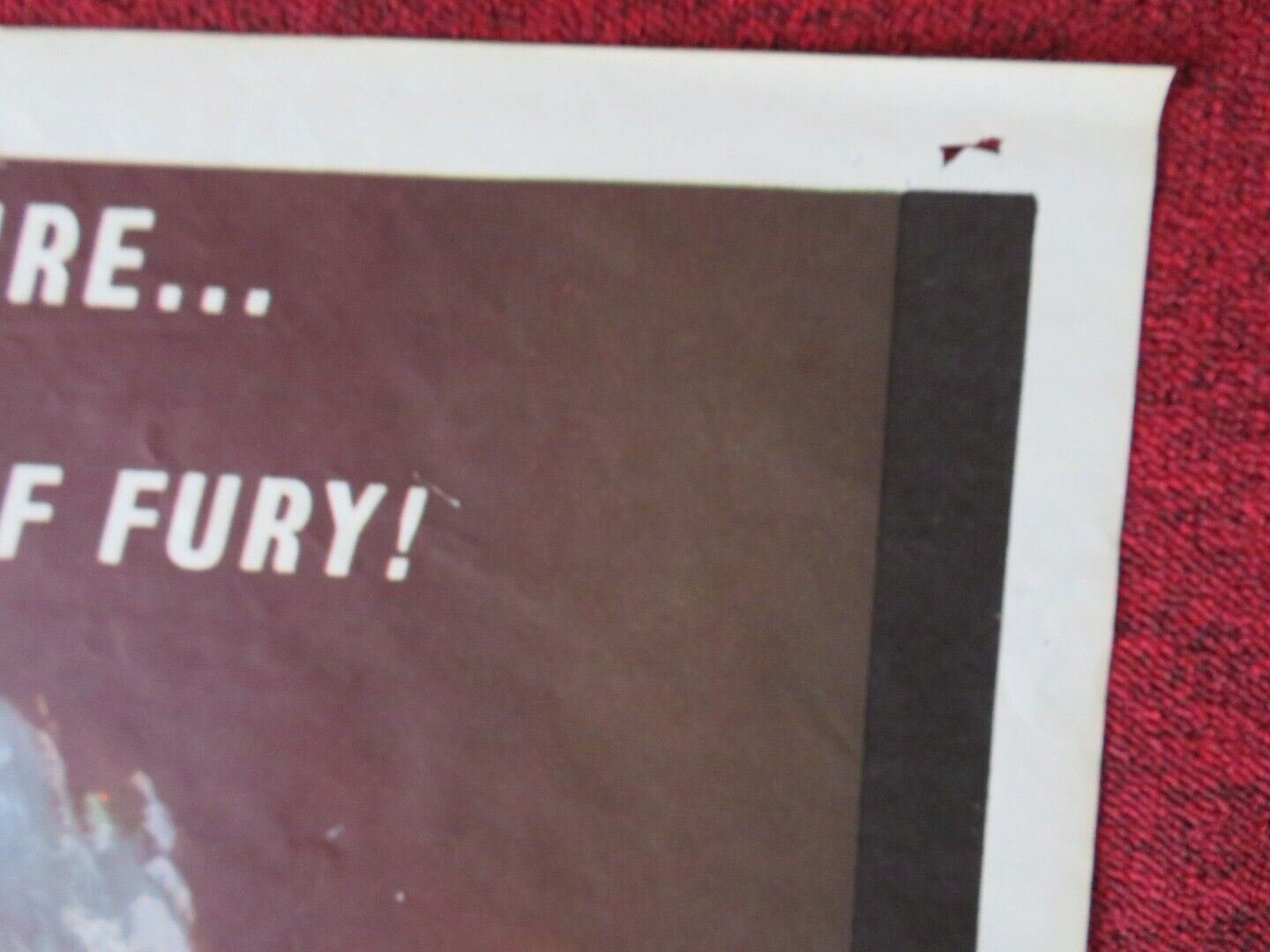 THE BIG WAVE FOLDED US ONE SHEET POSTER SESSUE HAYAKAWA 1962 Movie posters