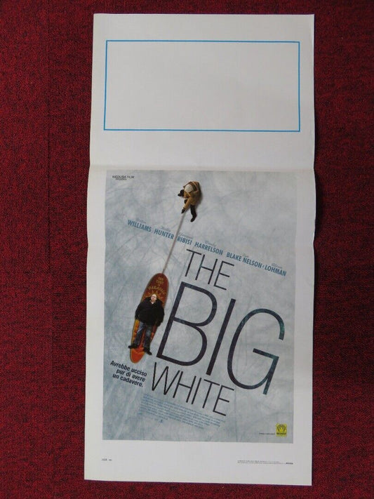 THE BIG WHITE ITALIAN LOCANDINA (27.5"x13") POSTER ROBIN WILLIAMS 2005 Movie posters