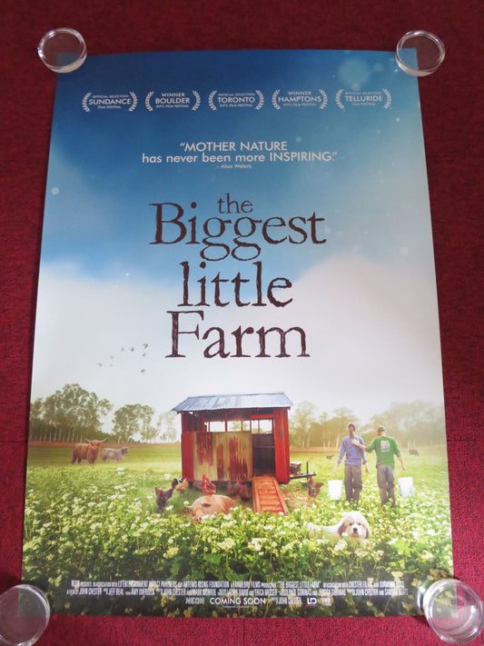 THE BIGGEST LITTLE FARM US ONE SHEET ROLLED POSTER JOHN CHESTER CHESTER 2018 Rendezvous Cinema Movie posters