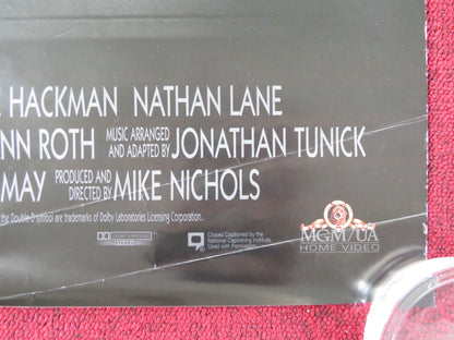 THE BIRDCAGE US ONE SHEET ROLLED POSTER ROBIN WILLIAMS GENE HACKMAN 1996 Rendezvous Cinema Movie posters