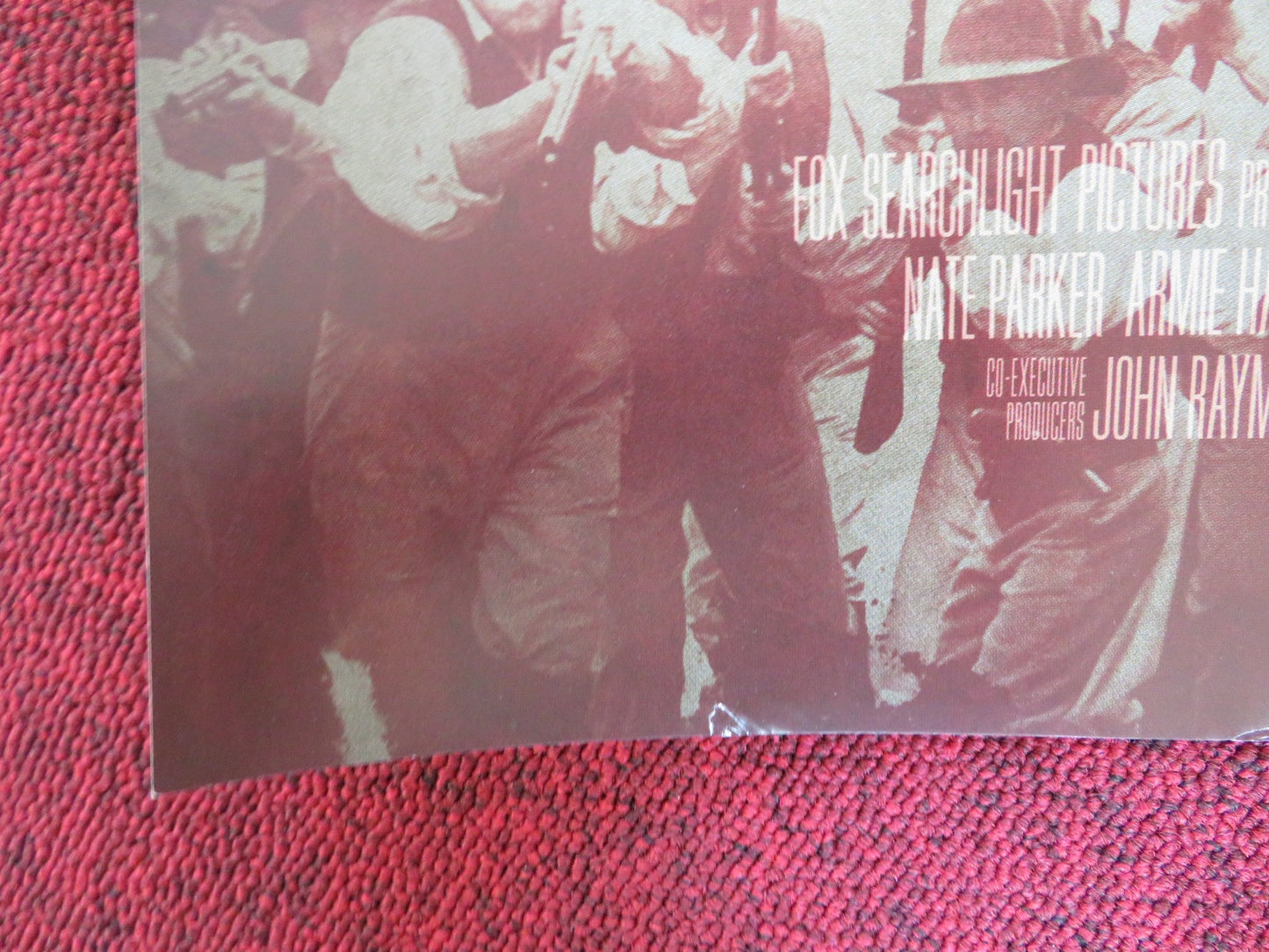 THE BIRTH OF A NATION UK QUAD (30"x 40") ROLLED POSTER NATE PARKER 2016 Rendezvous Cinema Movie posters