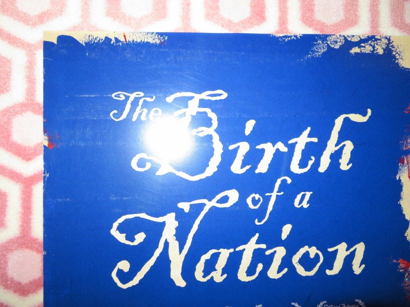 THE BIRTH OF A NATION US ONE SHEET ROLLED POSTER NATE PARKER 2016 Movie posters