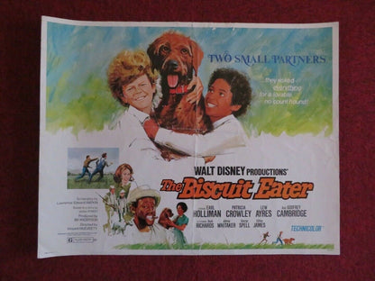 THE BISCUIT EATER US HALF SHEET (22"x 28") POSTER DISNEY EARL HOLLIMAN 1972 Movie posters