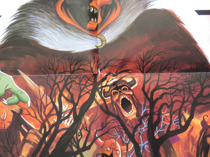 THE BLACK CAULDRON FOLDED US ONE SHEET POSTER DISNEY FREDDIE JONES 1985 Rendezvous Cinema Movie posters