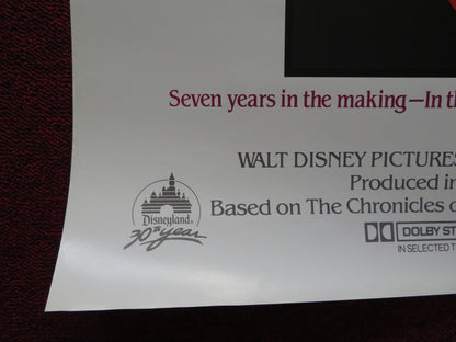 THE BLACK CAULDRON FOLDED US ONE SHEET POSTER DISNEY FREDDIE JONES 1985 Rendezvous Cinema Movie posters