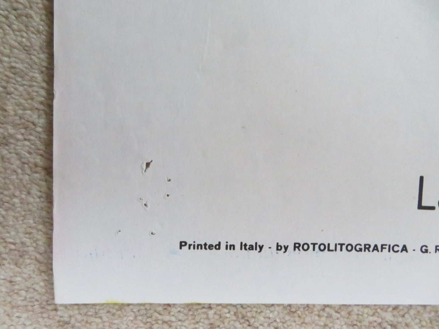 THE BLACK HOLE ITALIAN 2 FOGLIO POSTER DISNEY MAXIMILIAN SCHELL 1982 Rendezvous Cinema Movie posters