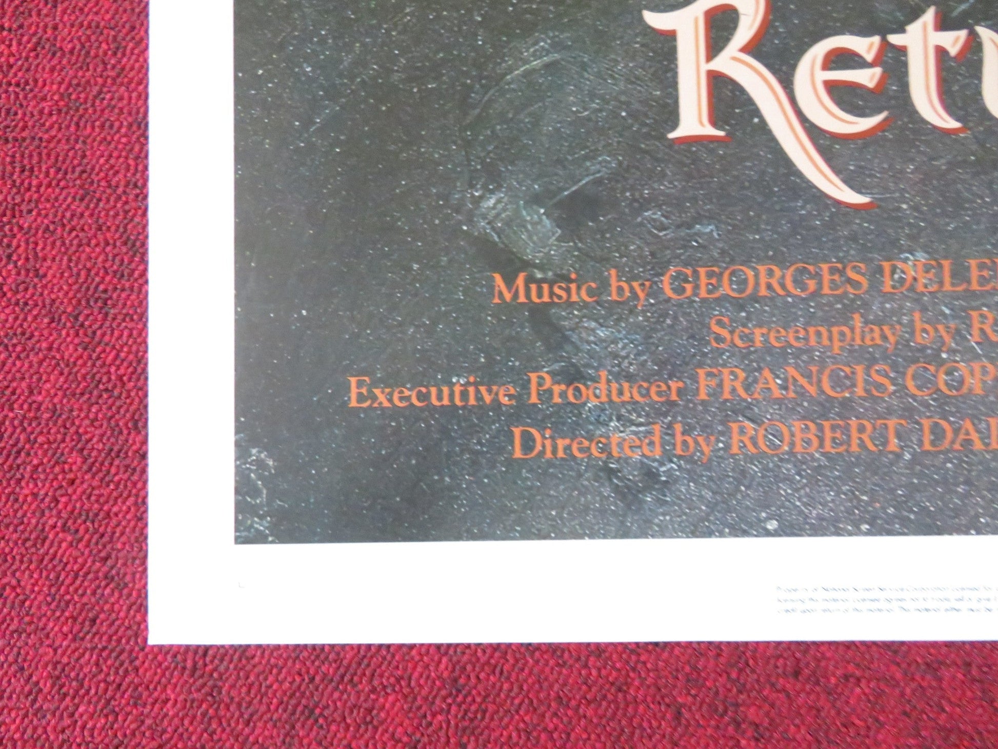 THE BLACK STALLION RETURNS FOLDED US ONE SHEET POSTER KELLY RENO V. SPANO 1983 Rendezvous Cinema Movie posters