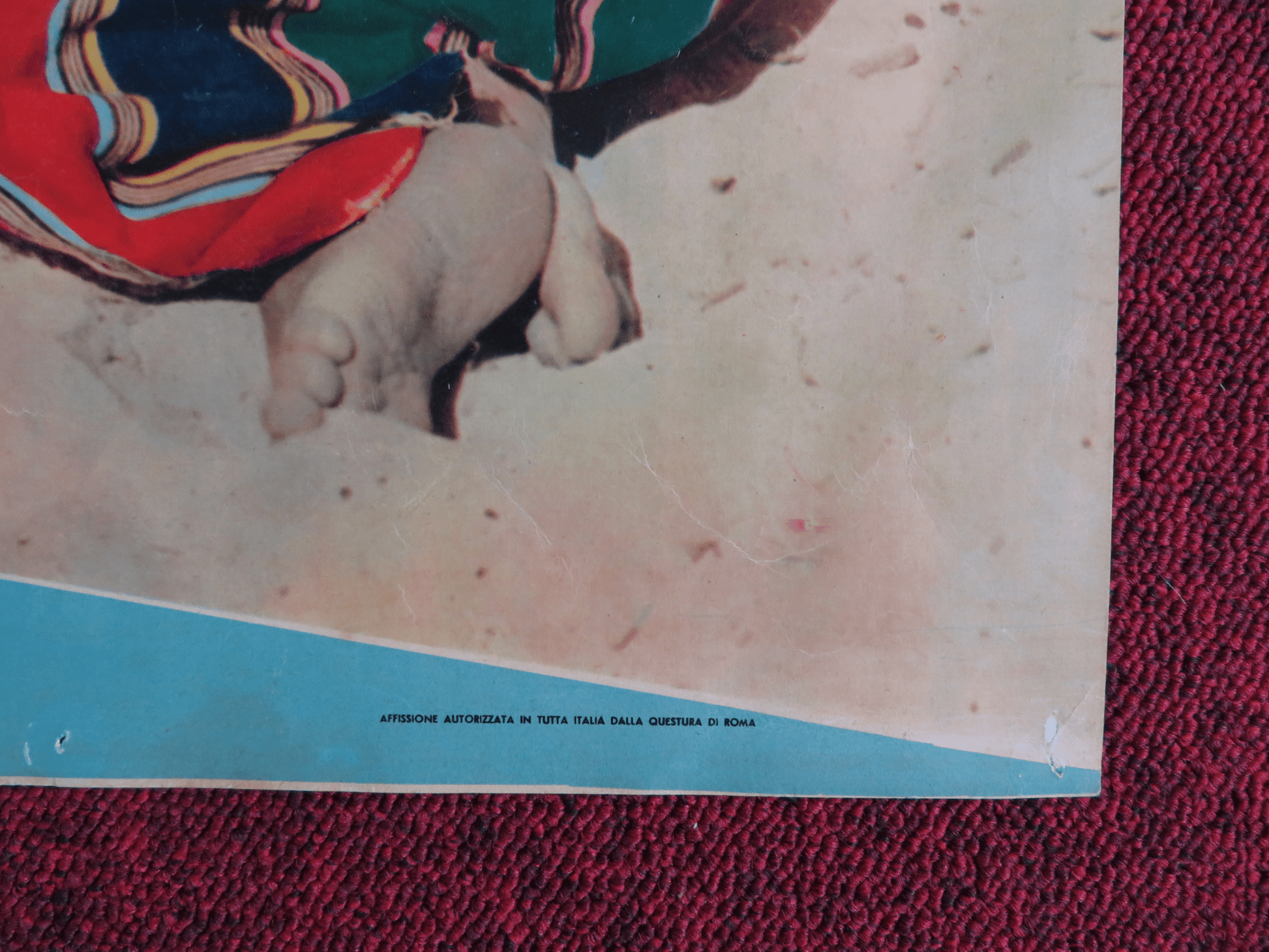 THE BLACK TENT ITALIAN FOTOBUSTA POSTER ANTHONY STEEL DONALD SINDEN 1956 Rendezvous Cinema Movie posters