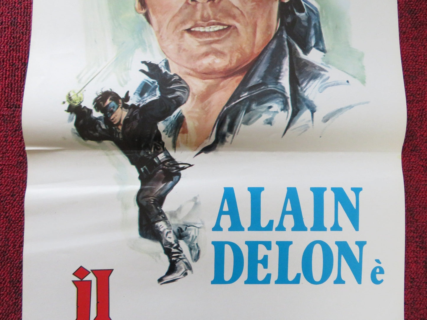 THE BLACK TULIP ITALIAN LOCANDINA POSTER ALAIN DELON VIRNA LISI 1964 Rendezvous Cinema Movie posters