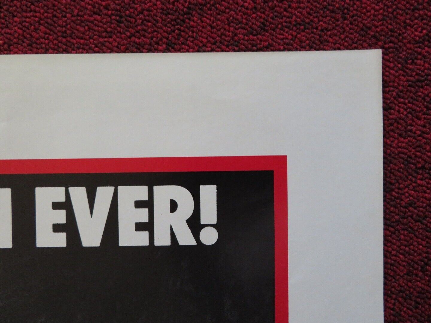 THE BLAST OF THE IRON PALM... KUNG FU FOLDED US ONE SHEET POSTER 1981 - Rendezvous Cinema
